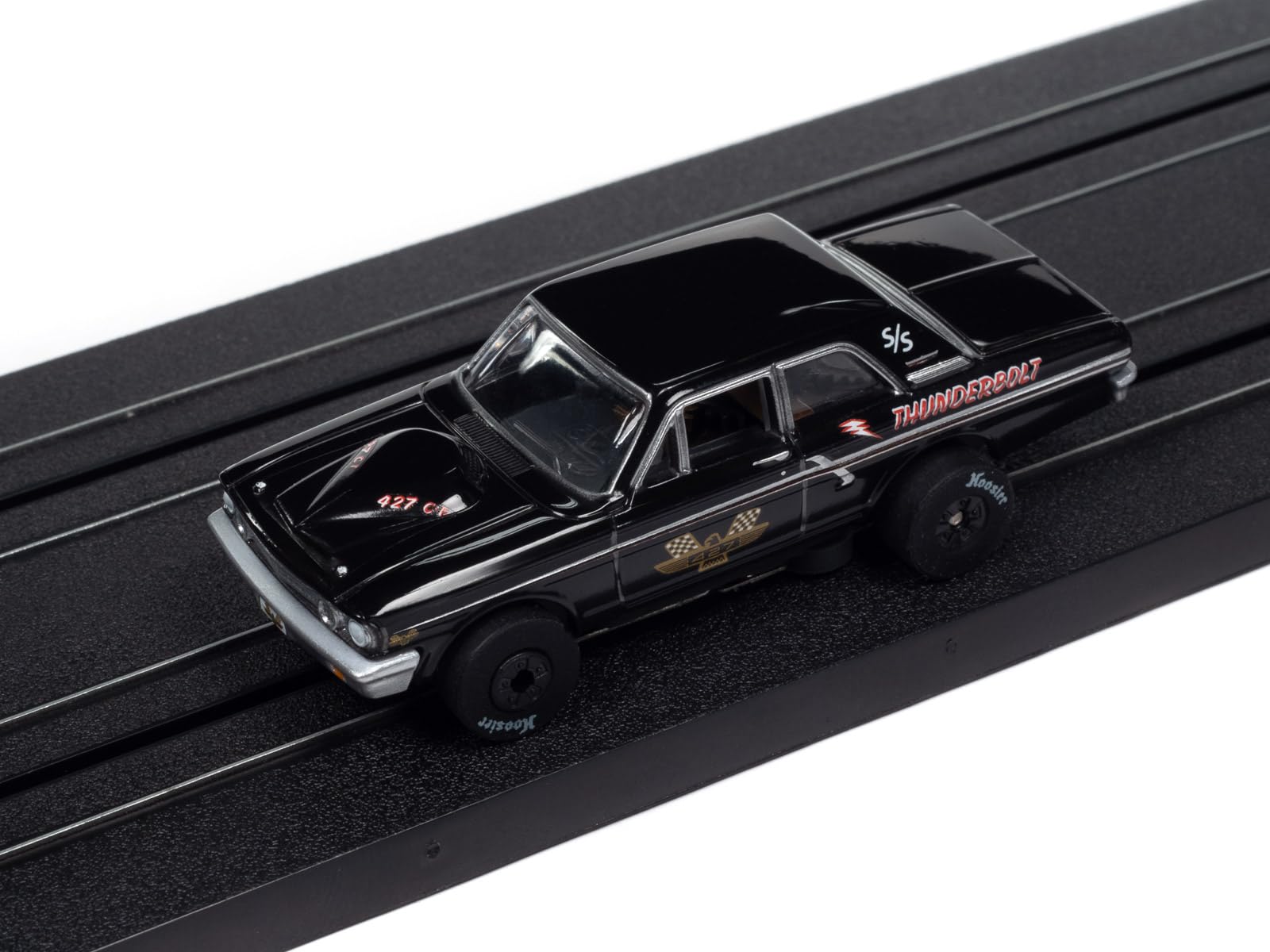 Amazon.com: 1964 Ford Thunderbolt Slot Car - Gloss Black w/ 427